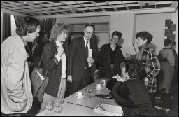 Persconferentie van Vrouwen Blijven Eisen n.a.v 1988