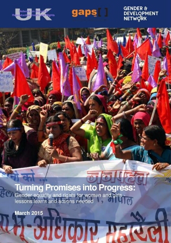 Turning promises into progress report