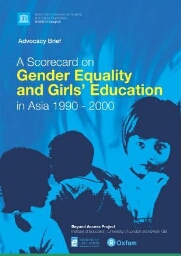 A scorecard on girls’ education in Asia 1990 - 2000