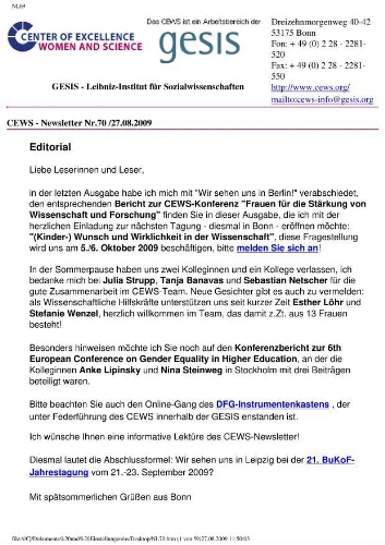 CEWS-newsletter [2009], 70