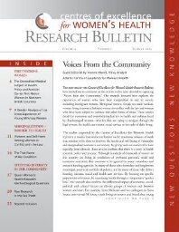 Research bulletin [2003], 1 (Summer)