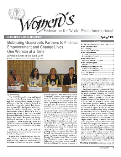 Women's Federation for World Peace International [2008], Spring