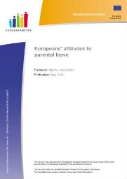 Europeans' attitudes to parental leave