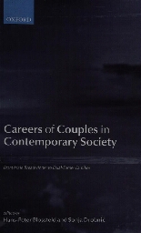Careers of couples in contemporary society