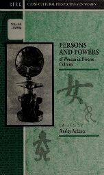 Persons and powers of women in diverse cultures