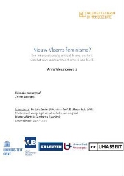 Nieuw-Vlaams feminisme?