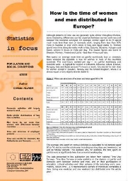 Statistics in focus [2006], 4