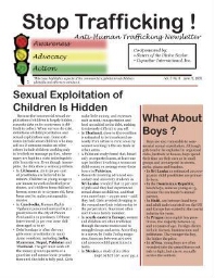 Stop trafficking! Anti-human trafficking newsletter [2005], 6 (June)
