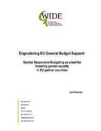 Engendering EU general budget support