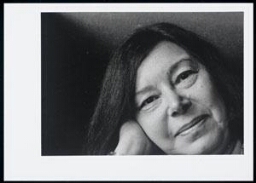 Portret van de schrijfster Ethel Portnoy (1927-2004) 1991