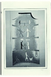 Detail van de stand met 'wensen van de Ned 1948