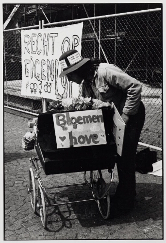 Demonstratie tegen de abortuswetgeving 1976
