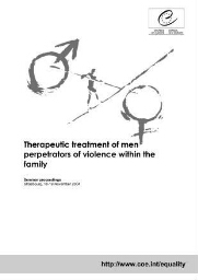 Therapeutic treatment of men perpetrators of violence within the family