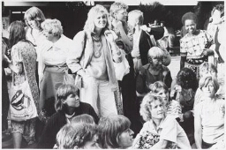 Dagelijks is er een meeting van Nederlandse vrouwen tijdens het Forum van de wereldvrouwenconferentie. 1985