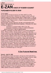 E-Zan newsletter [2005], May