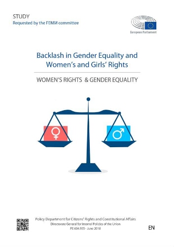 Backlash in gender equality and women’s and girls’ rights