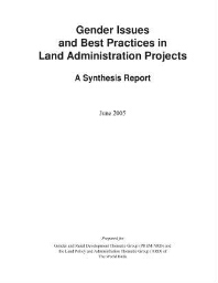 Gender issues and best practices in land administration projects