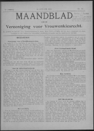 Maandblad van de Vereeniging voor Vrouwenkiesrecht  1905, jrg 9, no 12 [1905], 12