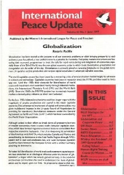 International peace update [1997], 3