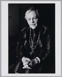 Portret van Hilda Verwey-Jonker. 1985