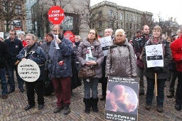 Mars tegen abortus in Den Haag