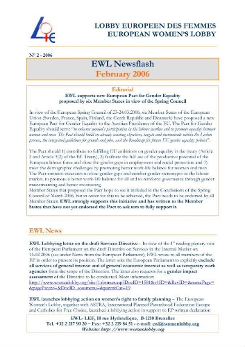 EWL newsflash [2006], 2 (February)