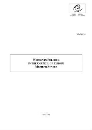 Women in politics in the council of Europe member states