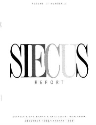 Siecus report [1989/99], 2 (Dec-Jan)