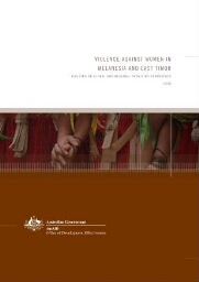 Violence against women in Melanesia and East Timor