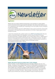 WAVE newsletter [2013], April