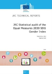 JRC statistical audit of the Equal Measures 2030 SDG