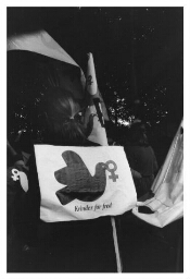 Tijdens de Wereldvrouwenconferentie worden demonstraties gehouden 1980