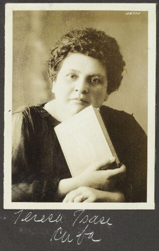Portret van Teresa Isazu, Cuba 1925