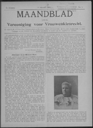 Maandblad van de Vereeniging voor Vrouwenkiesrecht  1905, jrg 9, no 5 [1905], 5