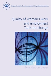 Quality of women's work and employment