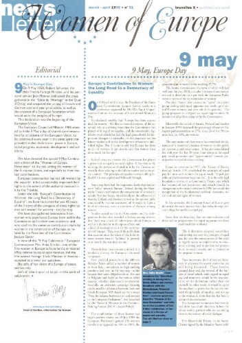 Women of Europe Newsletter [1995], 51 (Mar-Apr)