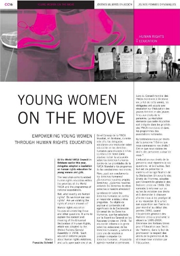 Young women on the move [2003], December