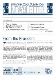 ICJW newsletter [2003], February