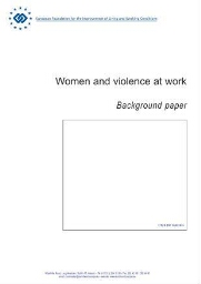 Women and violence at work