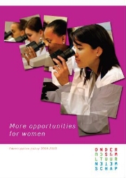 More opportunities for women