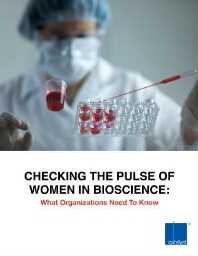 Checking the pulse of women in bioscience: what organizations need to know