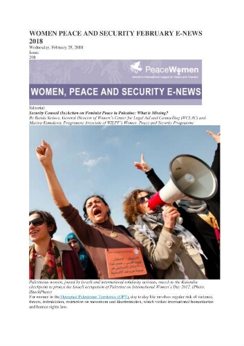 Women, Peace and Security E-News [2018], 208