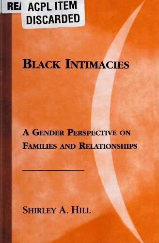 Black intimacies