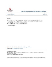 A 'Derailed' Agenda?: Black WomenÔÇÖs Voices on Workplace Transformation