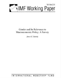 Gender and its relevance to macroeconomic policy
