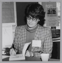 Janet Surrey tijdens het International Congress on Mental Health Care for Women, 19-22 december 1988 in Amsterdam 1988