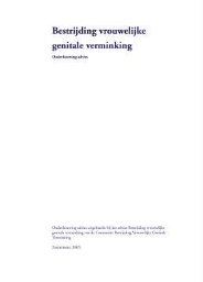 Bestrijding vrouwelijke genitale verminking