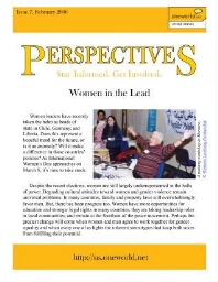 One World perspectives magazine [2006], 7 (Feb)
