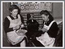 Huishoudelijke werkzaamheden circa 1947 1947