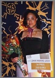 Uitreiking van de Zami Award 2004 met als thema 'Heldinnen in de knop' 2004